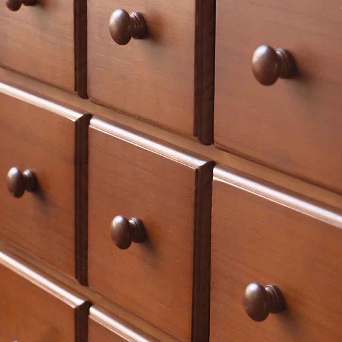 Wooden Multi Drawer Vintage Accent Chest thumbnail 3