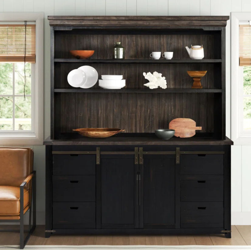 Hebden Sideboard with Bar Hutch thumbnail 3