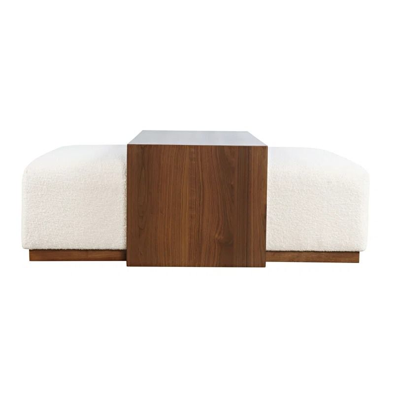 Babs Solid Wood Single Coffee Table thumbnail 3