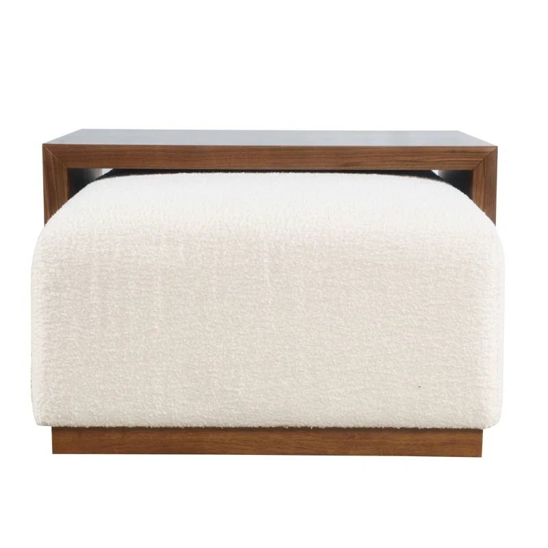 Babs Solid Wood Single Coffee Table thumbnail 4