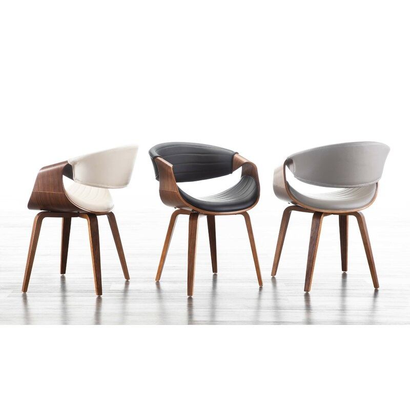 Tejeda Faux Leather Upholstered Armchair thumbnail 11
