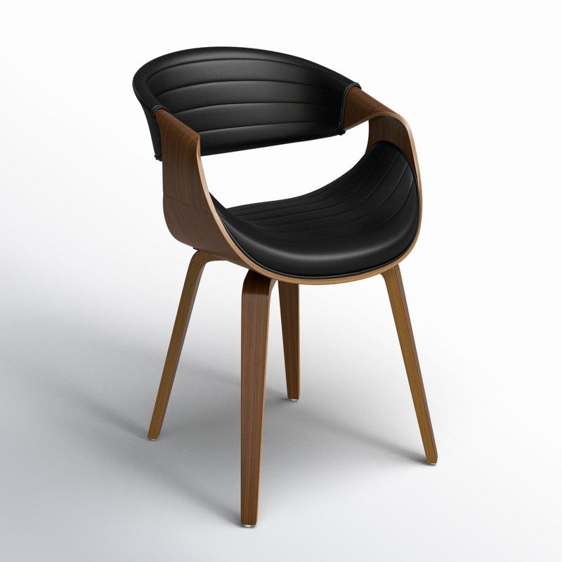 Tejeda Faux Leather Upholstered Armchair thumbnail 4
