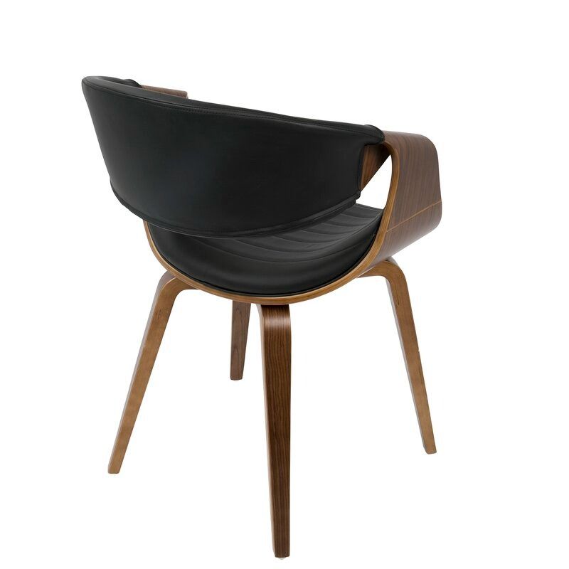 Tejeda Faux Leather Upholstered Armchair thumbnail 7