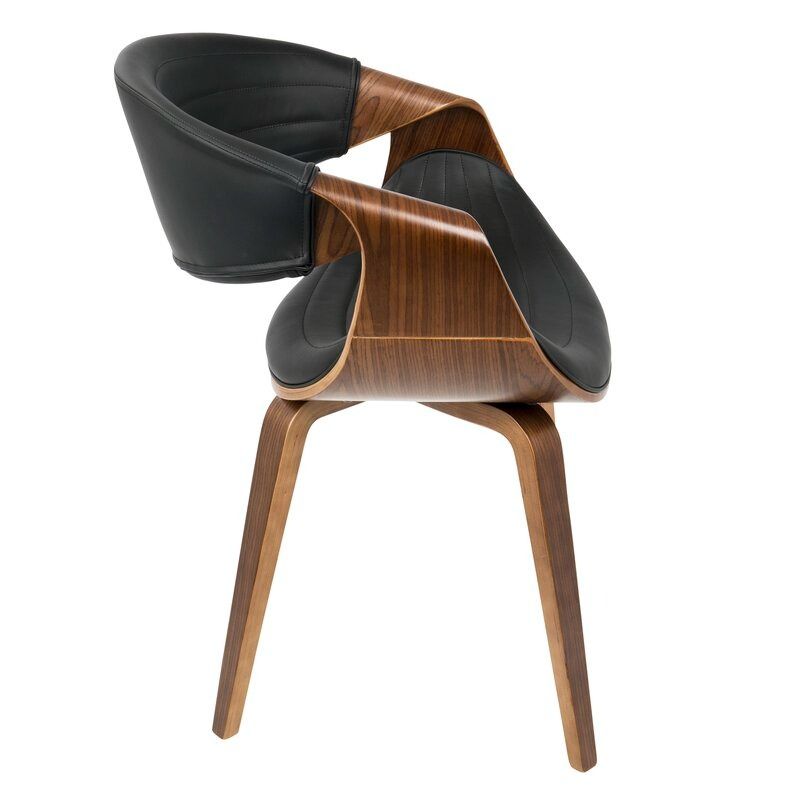 Tejeda Faux Leather Upholstered Armchair thumbnail 8