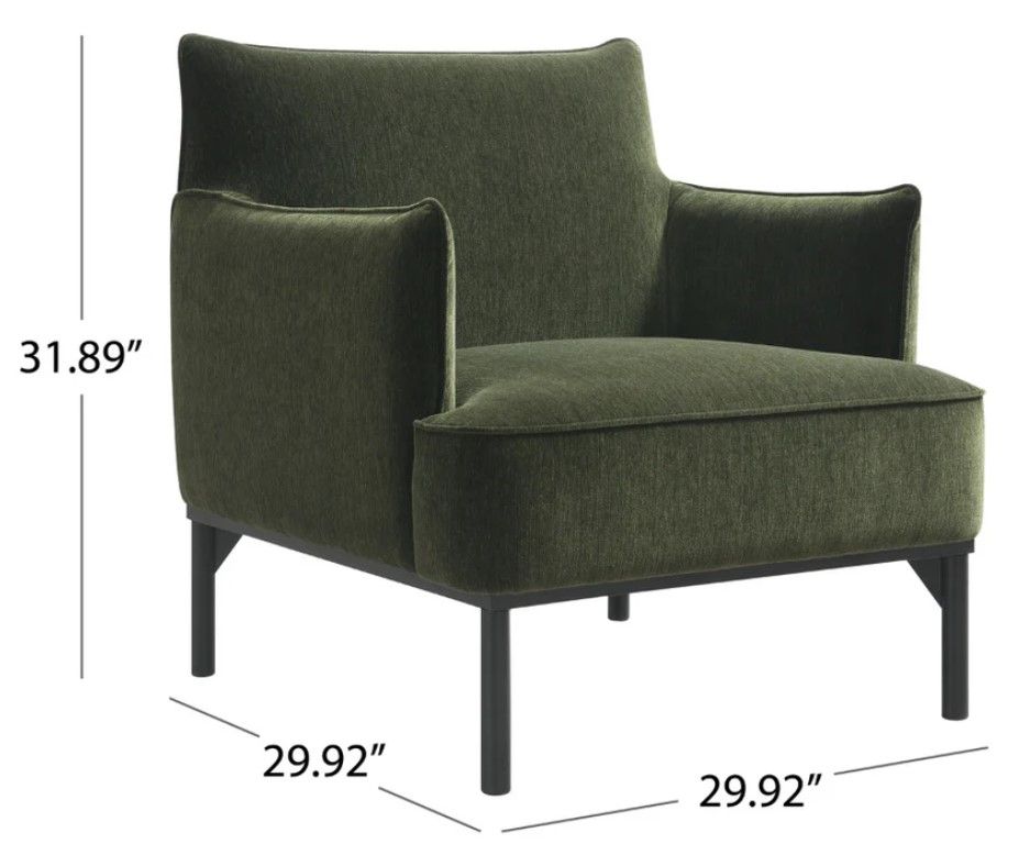 GATSBY FABRIC ACCENT CHAIR thumbnail 3