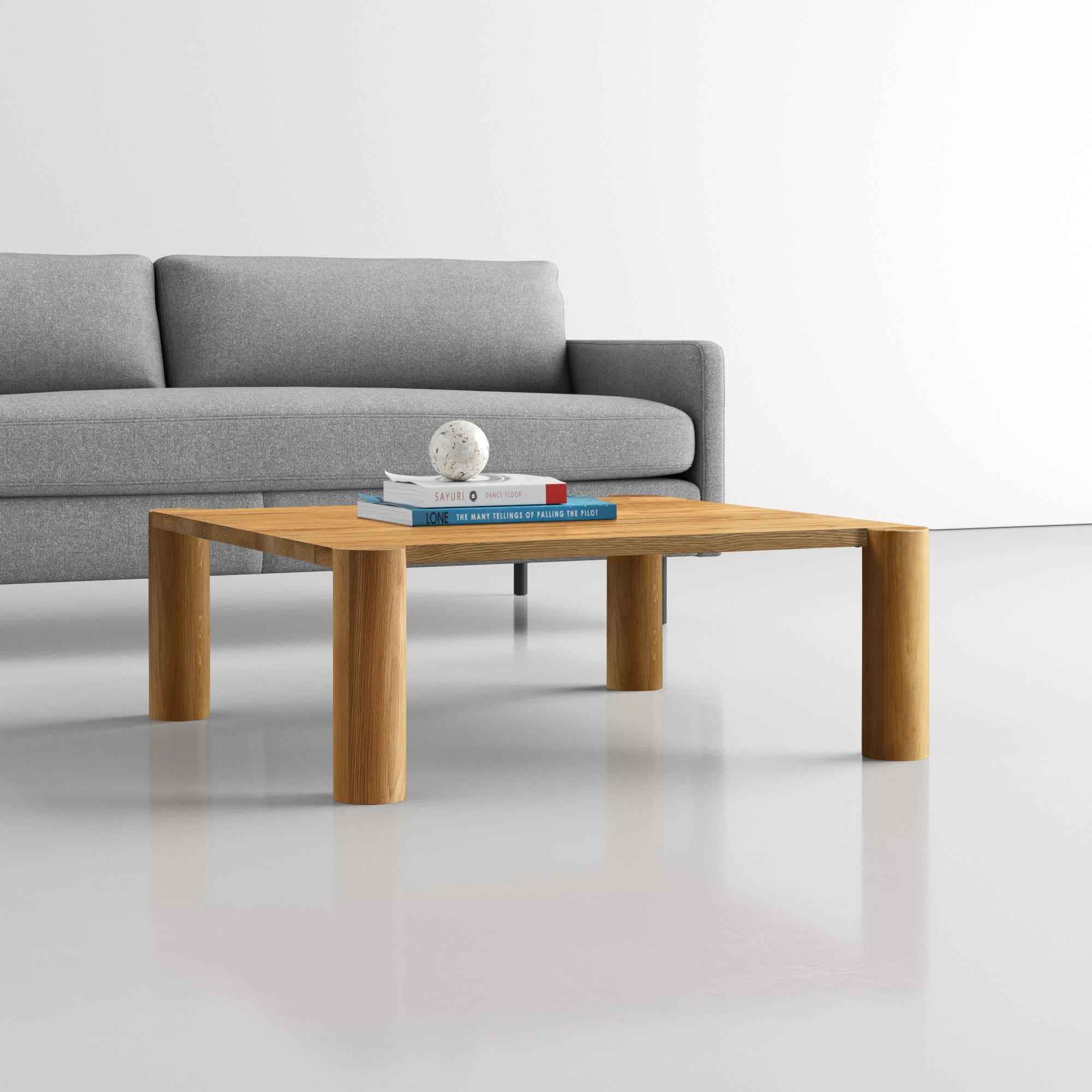 Channing Solid Wood Coffee Table thumbnail 2