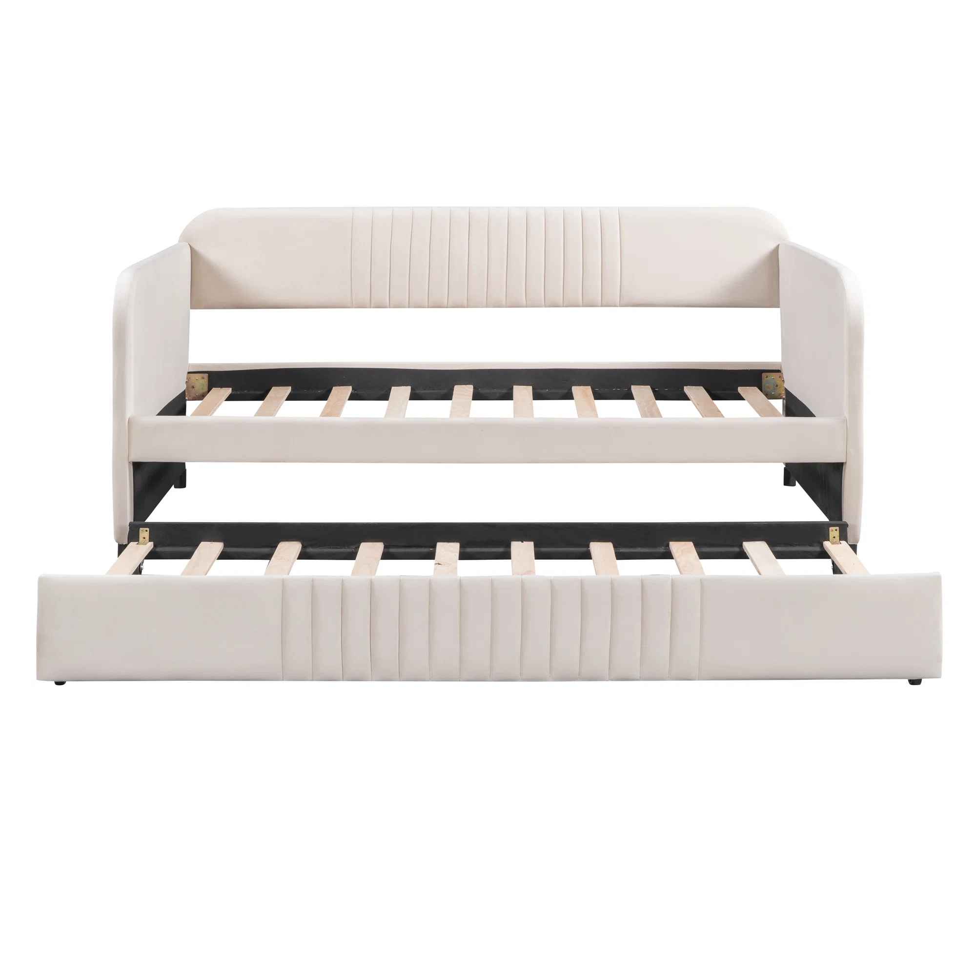 Emeryville Upholstered Daybed with Trundle thumbnail 3