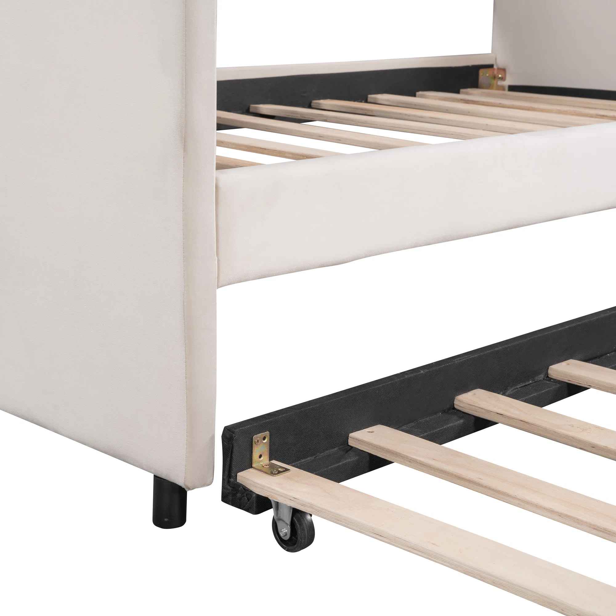 Emeryville Upholstered Daybed with Trundle thumbnail 5