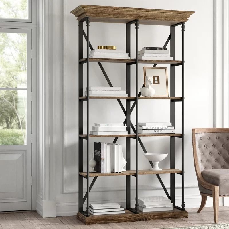 Harlee Etagere Bookcase thumbnail 2