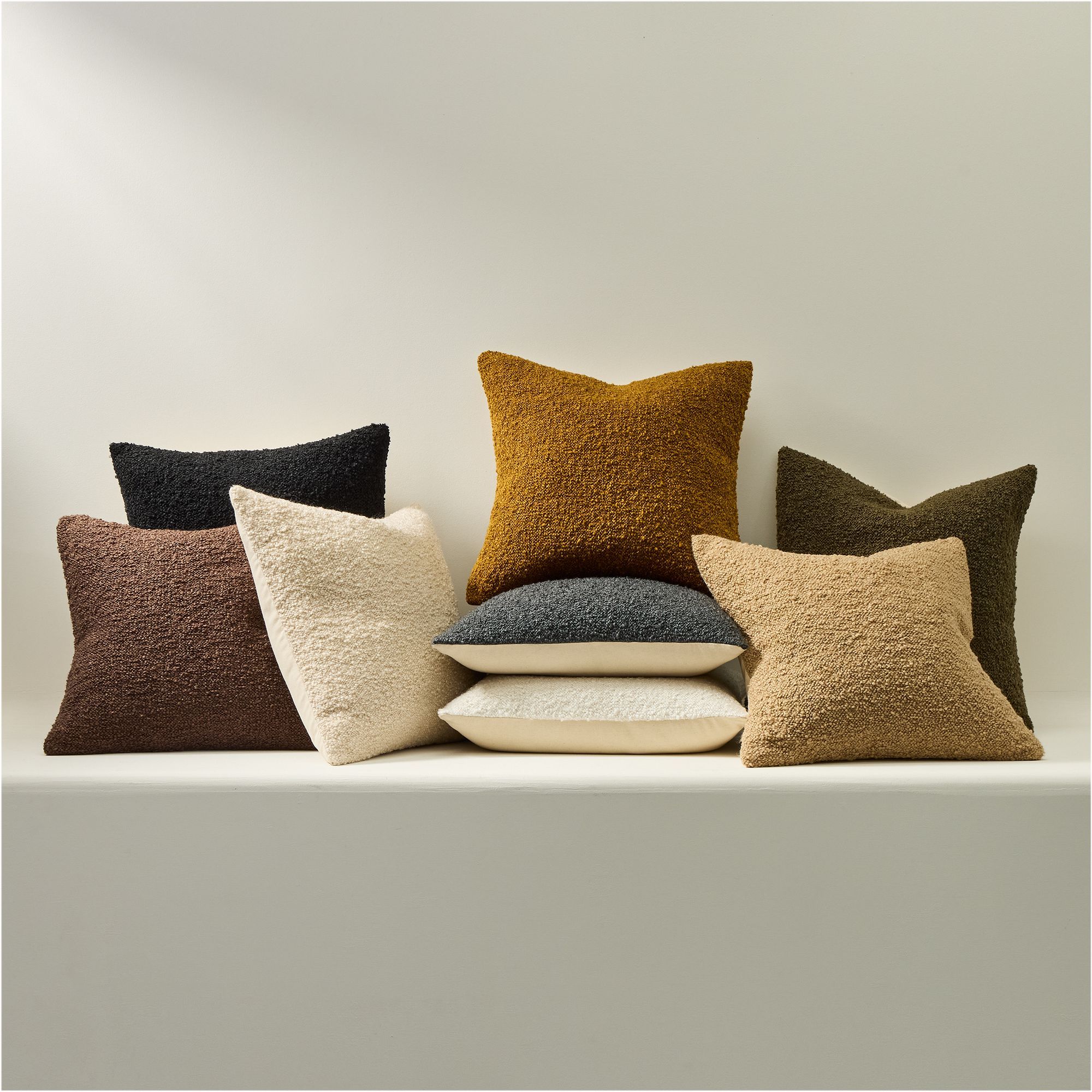 Cozy Boucle Pillow Cover thumbnail 2