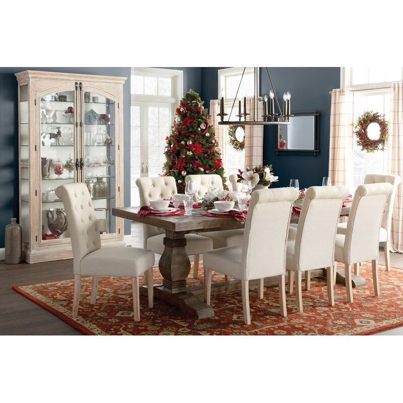 Kinston Solid Wood Dining Table thumbnail 3