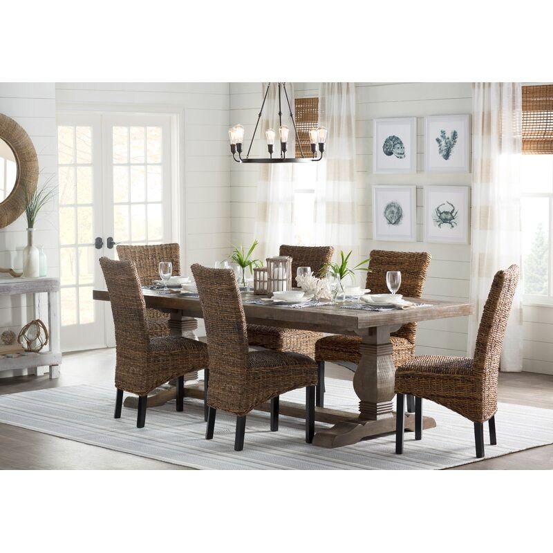 Kinston Solid Wood Dining Table thumbnail 4