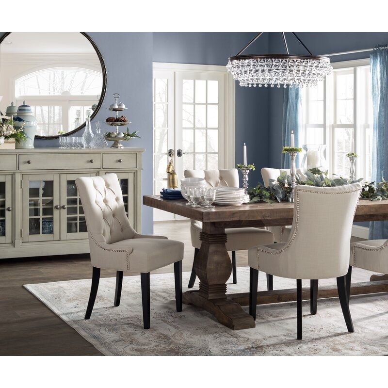 Kinston Solid Wood Dining Table thumbnail 5