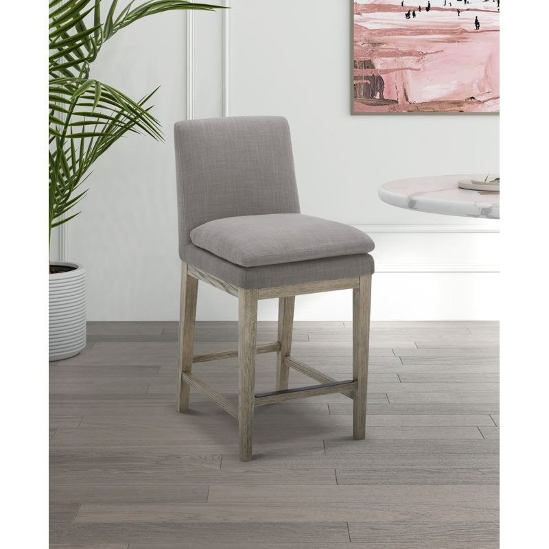 Bethea Upholstered Counter Stool thumbnail 3