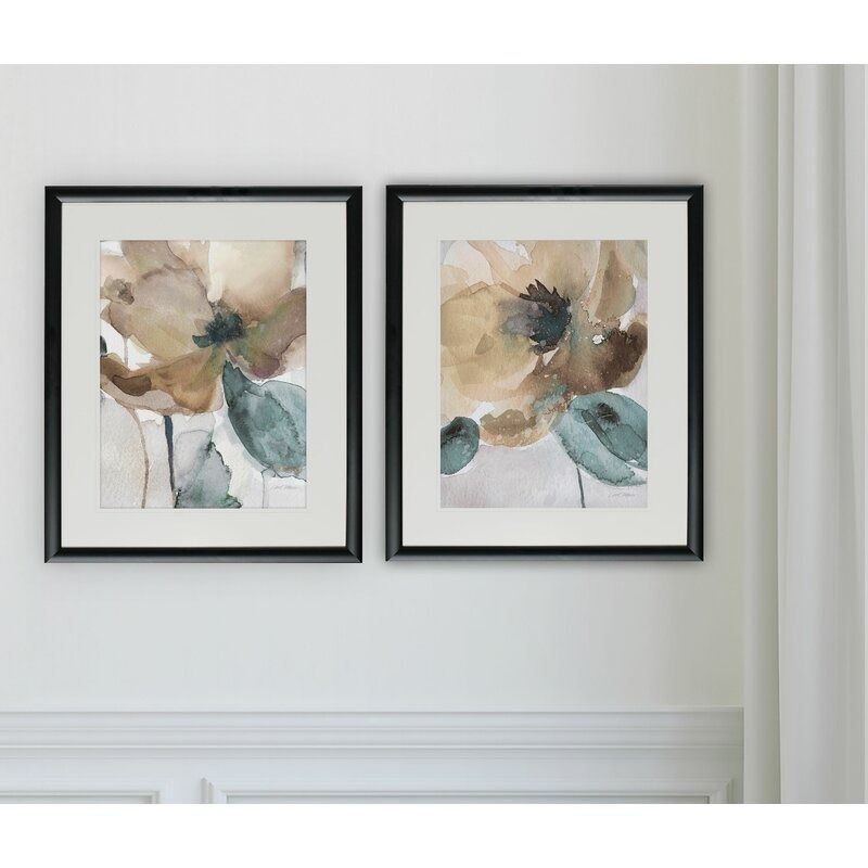 Areesa Watercolor Poppy 2 Pieces thumbnail 2