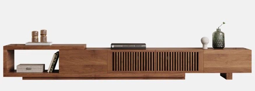 Aashu 103" Retracted Extendable TV Stand thumbnail 4