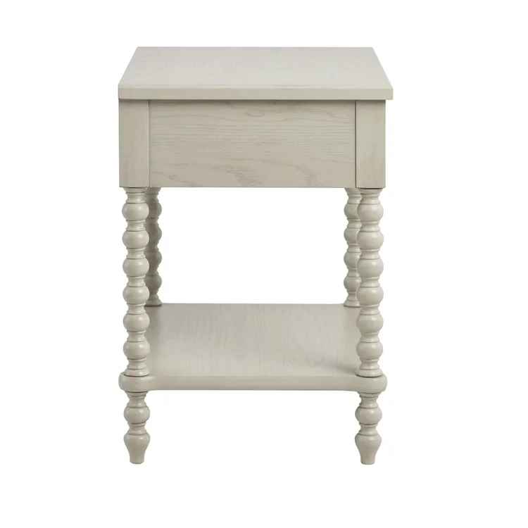 Beckett One Drawer Solid Wood Nightstand thumbnail 4