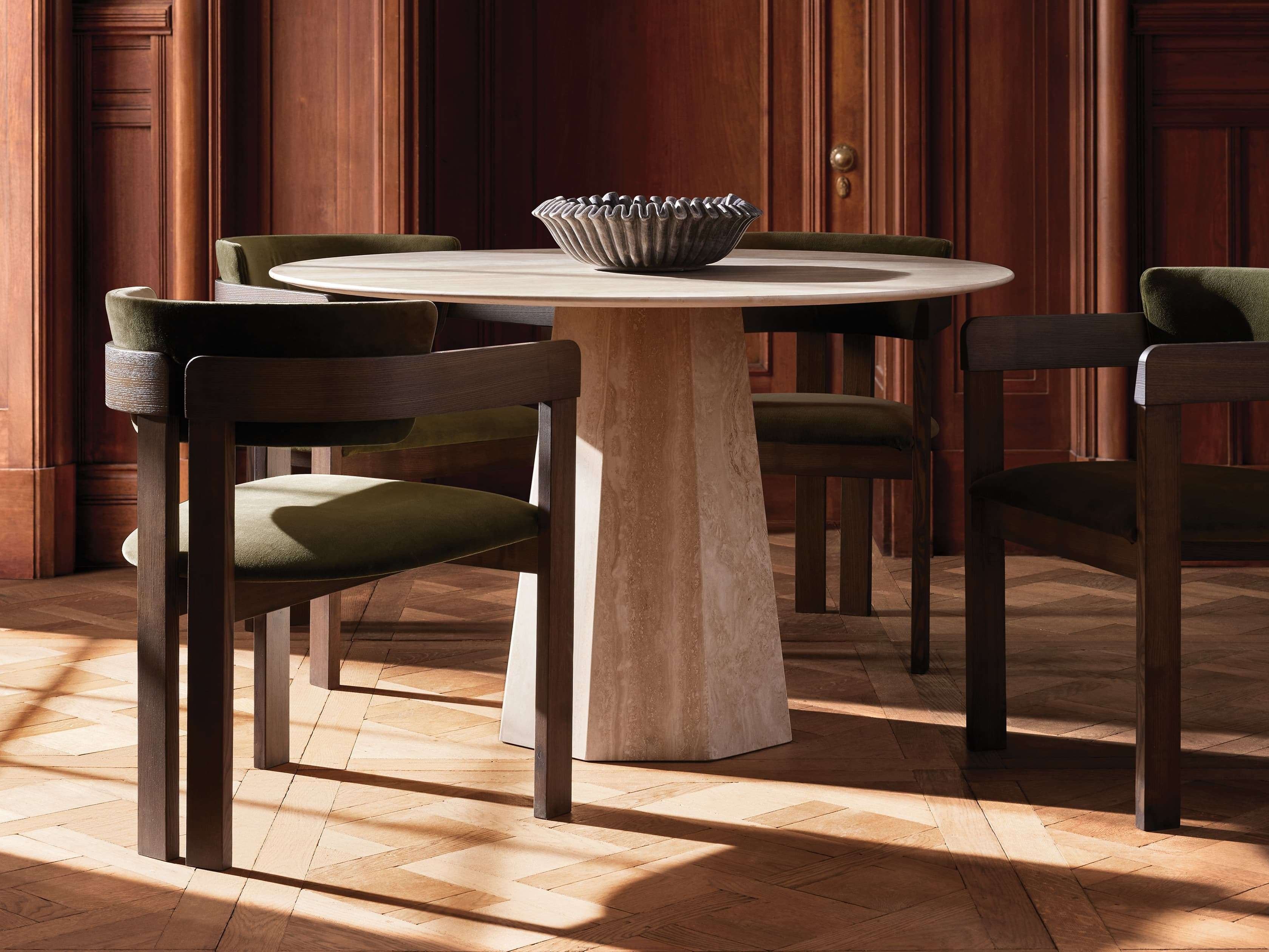 Rodin Dining Arm Chair in Cinder thumbnail 2