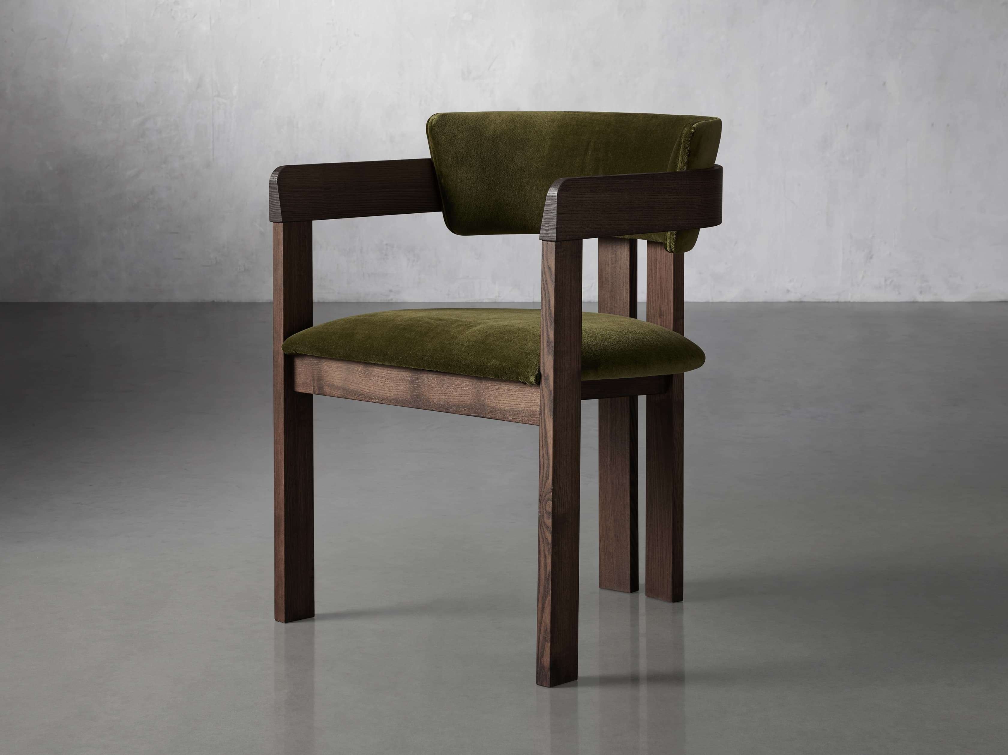 Rodin Dining Arm Chair in Cinder thumbnail 3