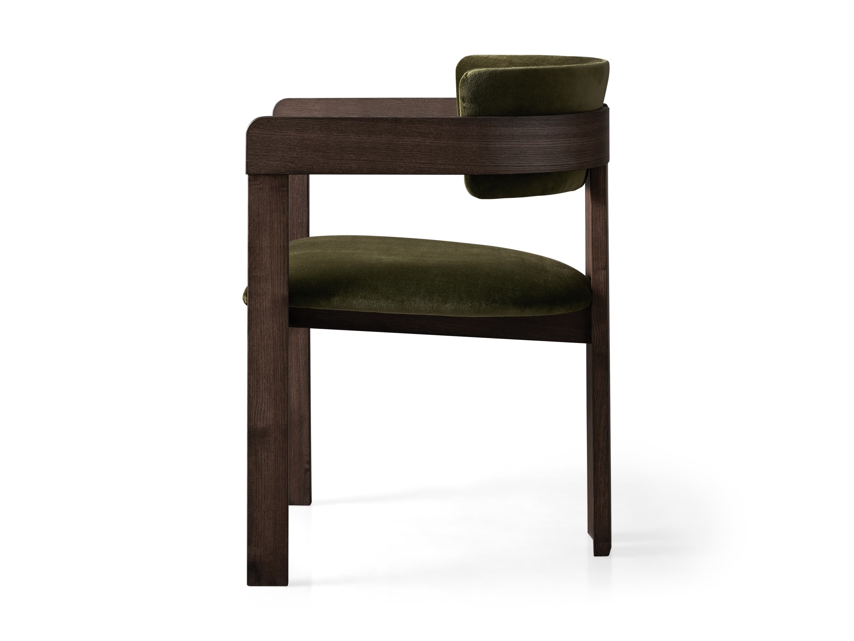 Rodin Dining Arm Chair in Cinder thumbnail 4