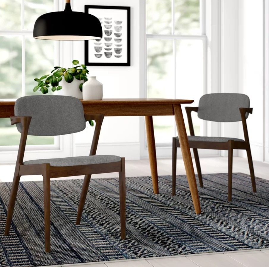 Artresha Upholstered Armchair Set of 2 thumbnail 3