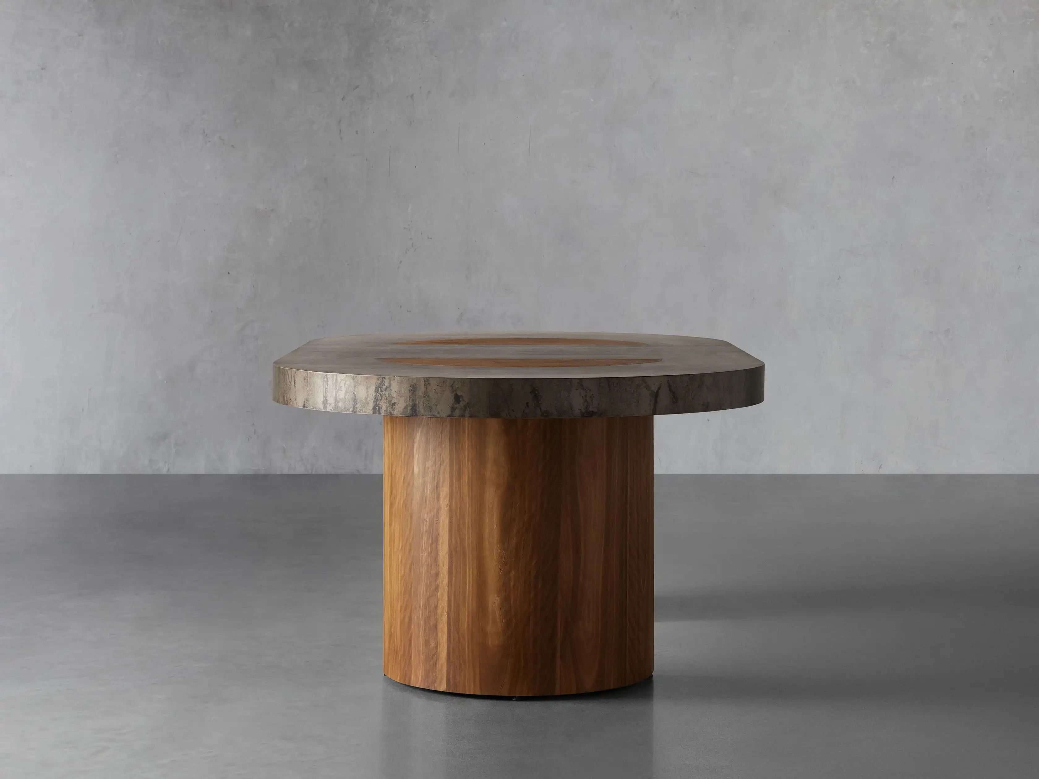 Acacius Oval Dining Table 96 thumbnail 4