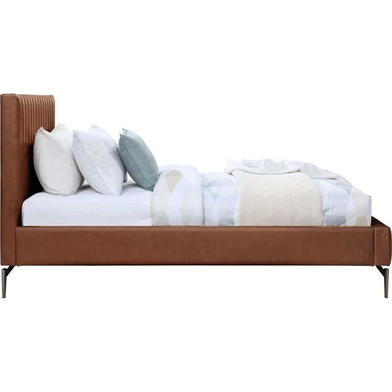 Gallo Upholstered Panel Bed Twin thumbnail 3