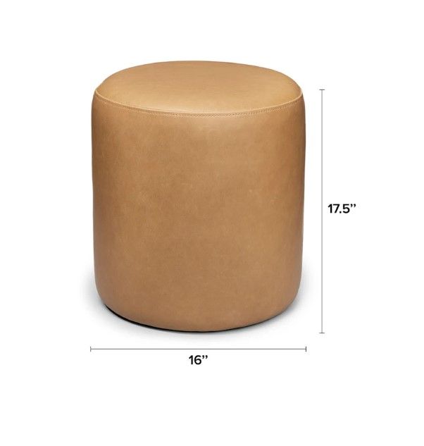 Cilo Charme Tan Ottoman thumbnail 3