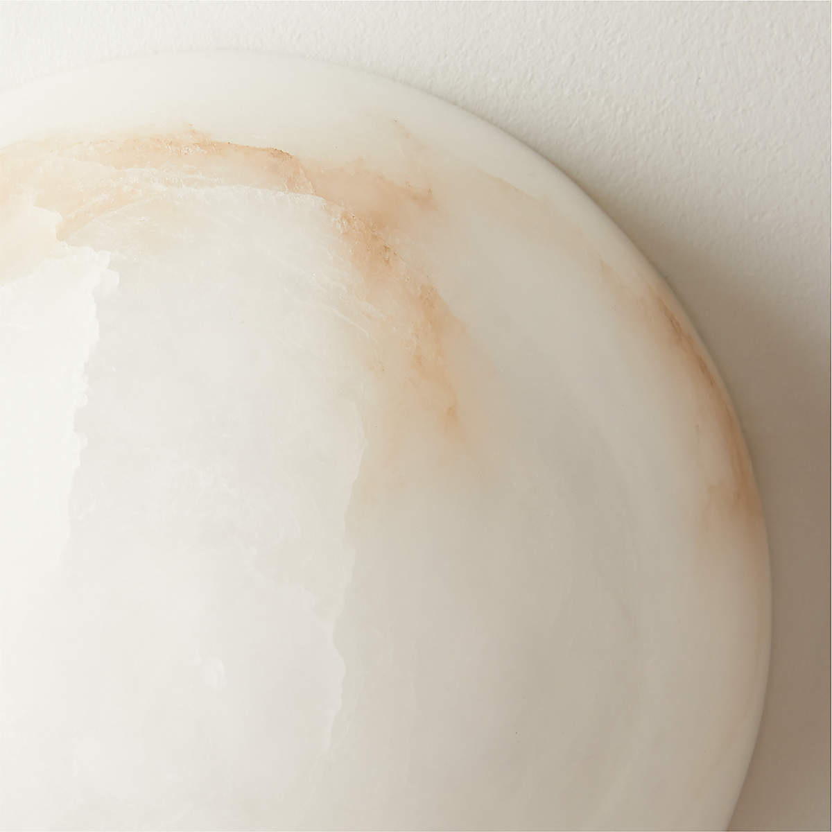 Ollina Indoor/Outdoor Alabaster Wall Sconce 6" thumbnail 5