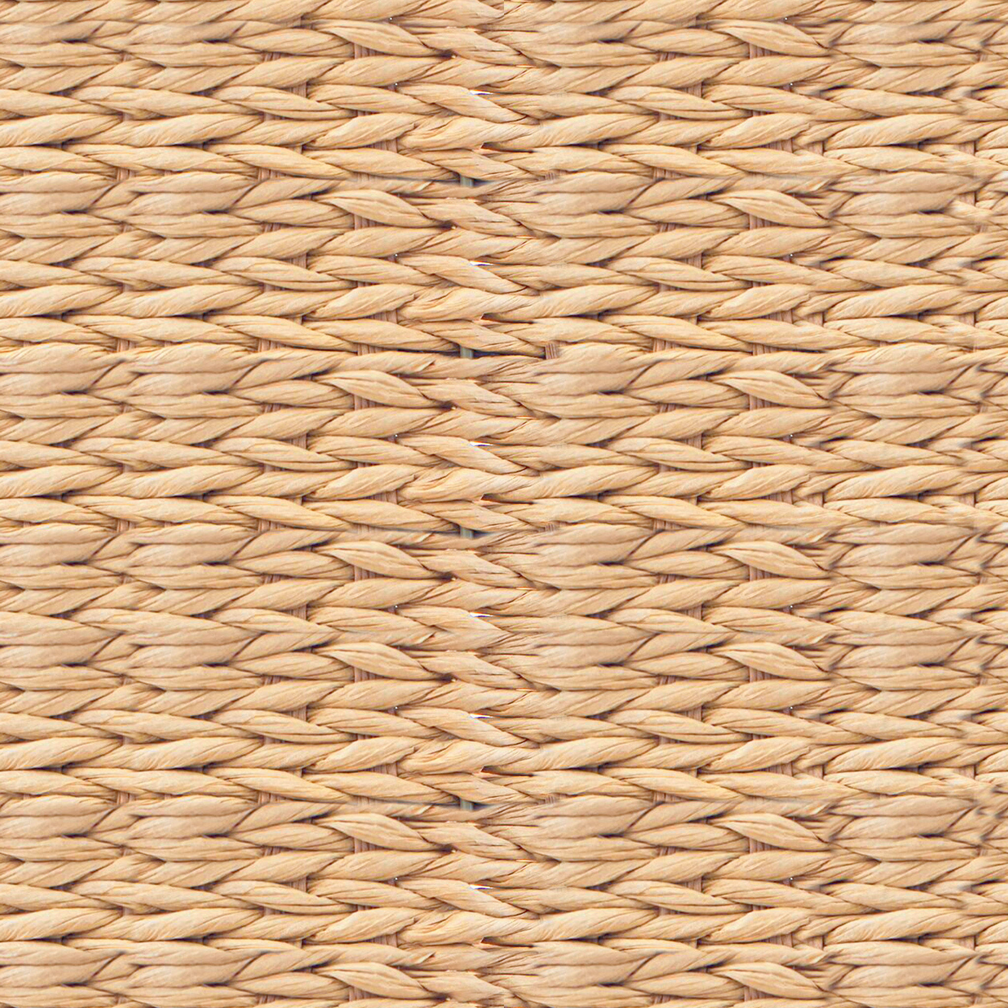 Rectangular Natural Water Hyacinth Rattan Wicker Storage Basket-Set of 4 thumbnail 5