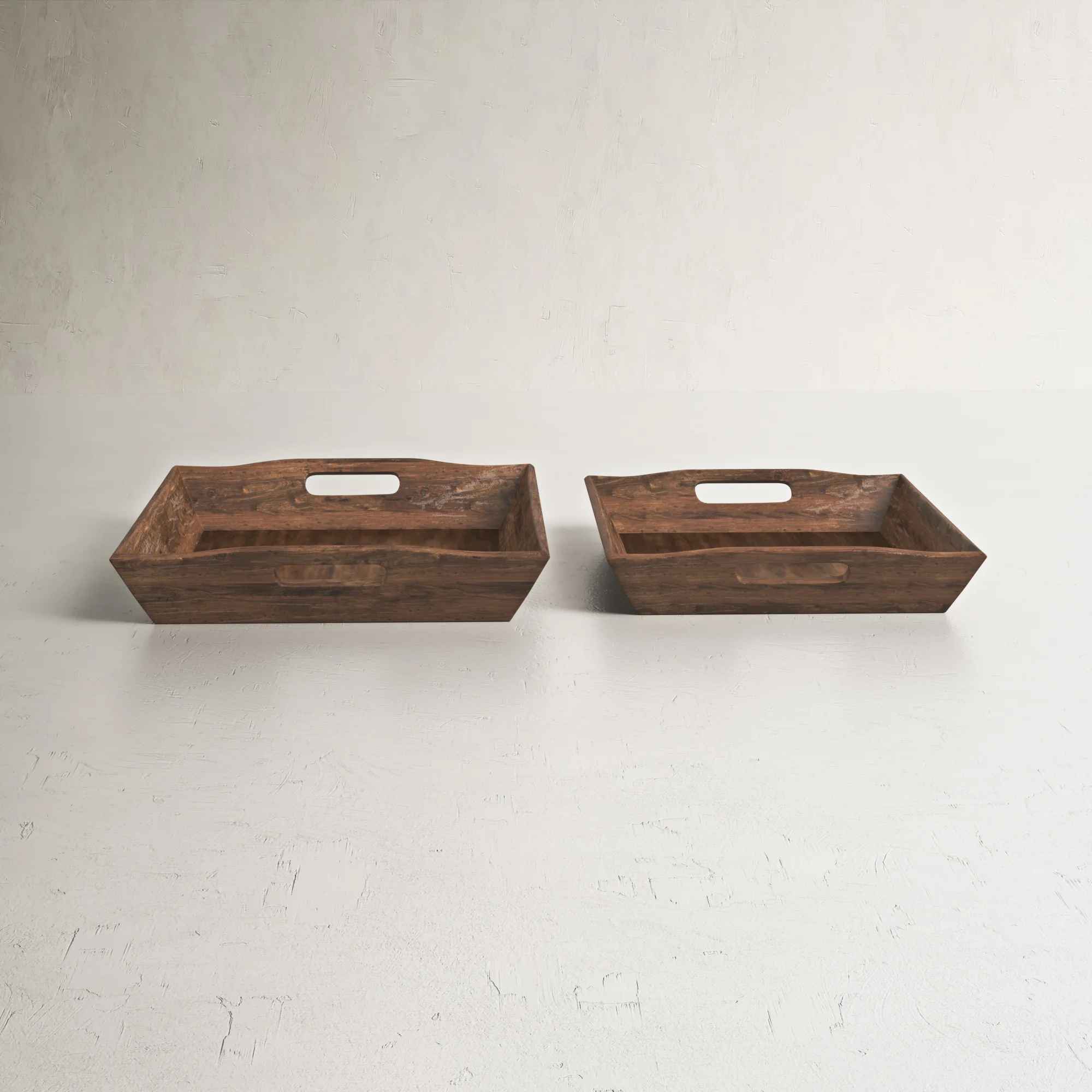 Dublin Solid Wood Tray-Set of 2 thumbnail 5