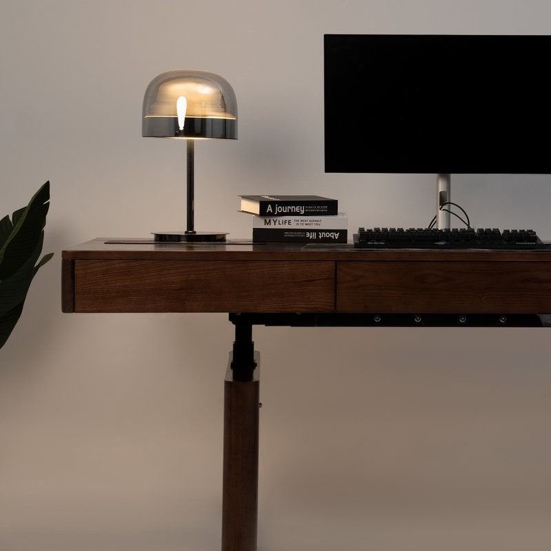 Kinnls Height Adjustable Rectangle Standing Desk thumbnail 5