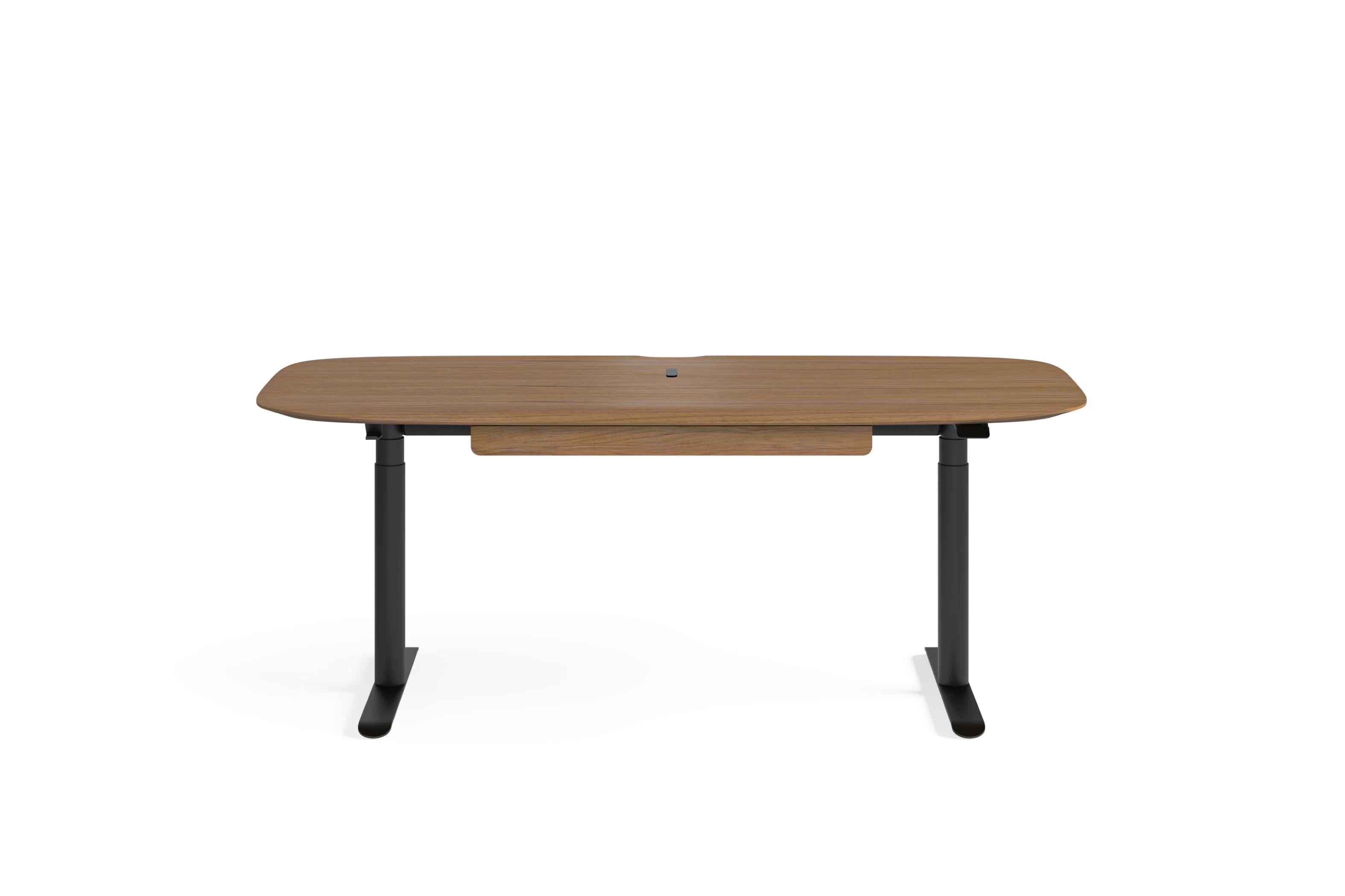 Soma Height Adjustable Standing Desk with Drawer thumbnail 3