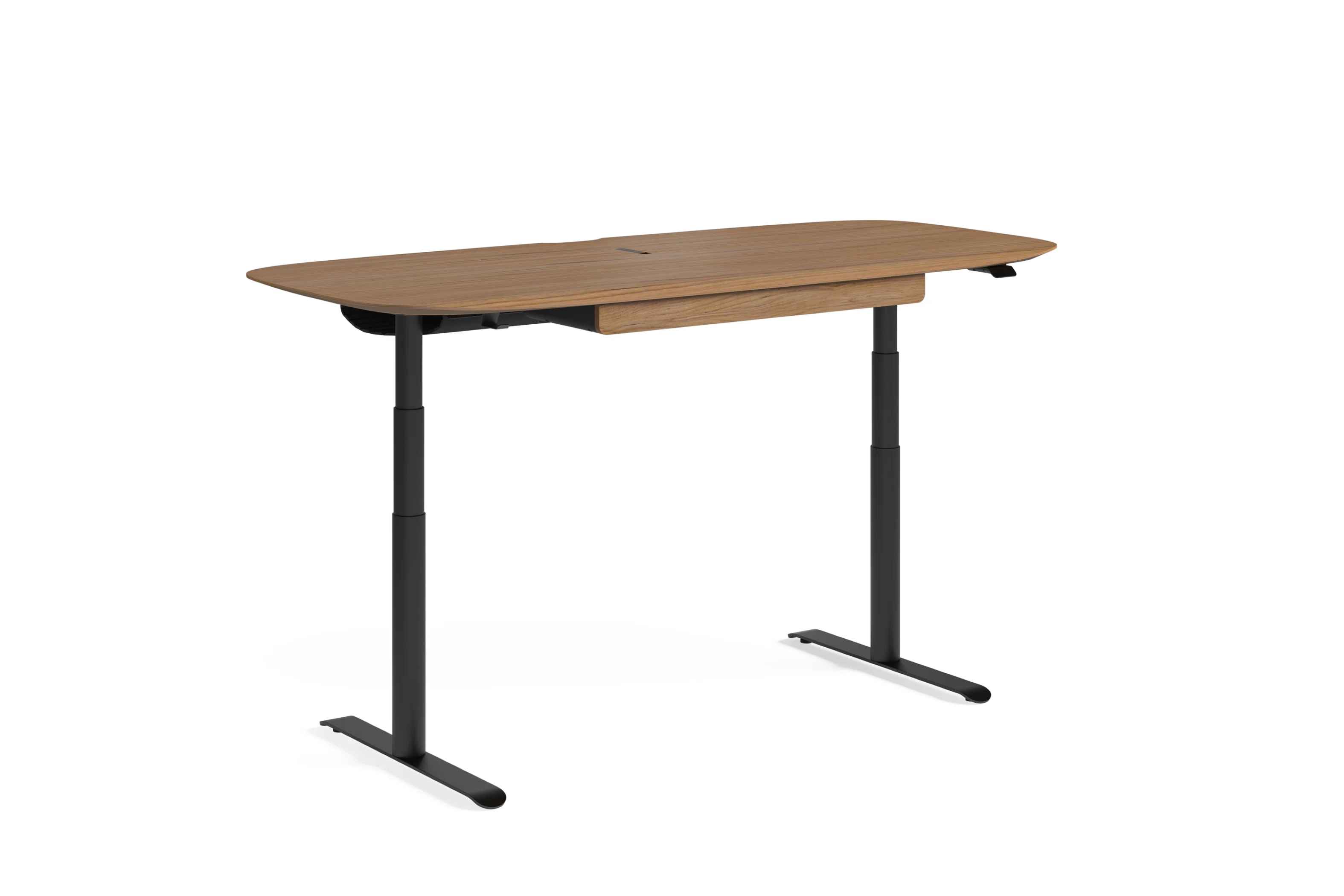 Soma Height Adjustable Standing Desk with Drawer thumbnail 8