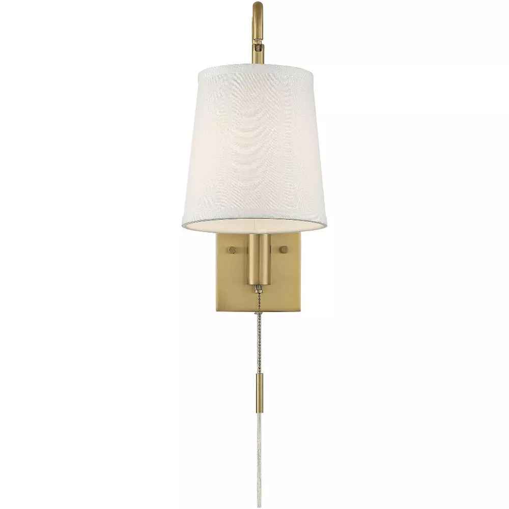 360 Lighting Luca Swing Arm Wall Lamps Set of 2 thumbnail 3