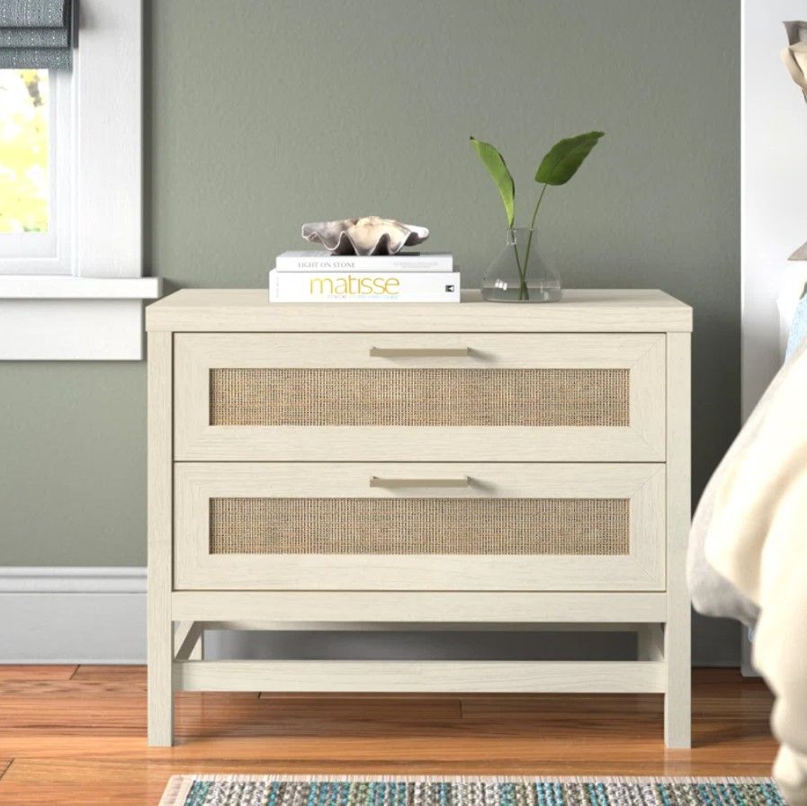 Barros 2 Drawer Nightstand thumbnail 2
