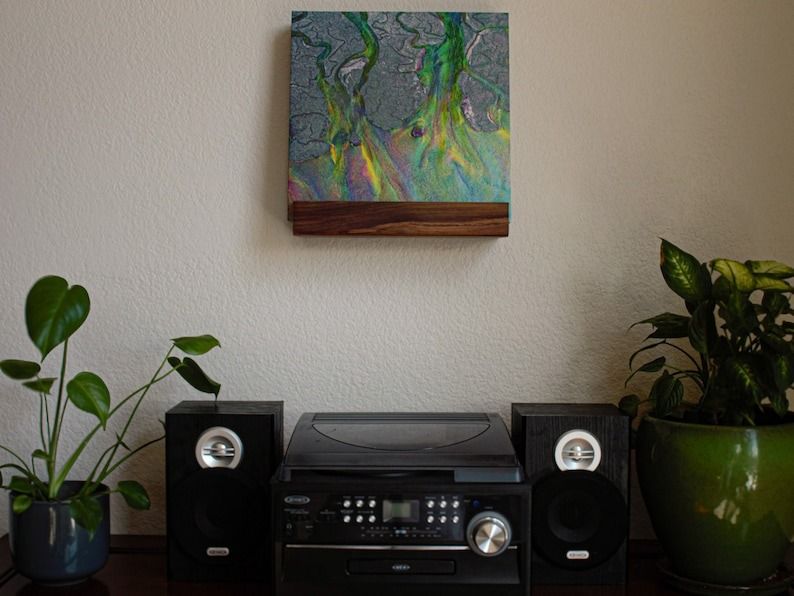 Handmade Wooden Shelves for Vinyl Record Display thumbnail 7