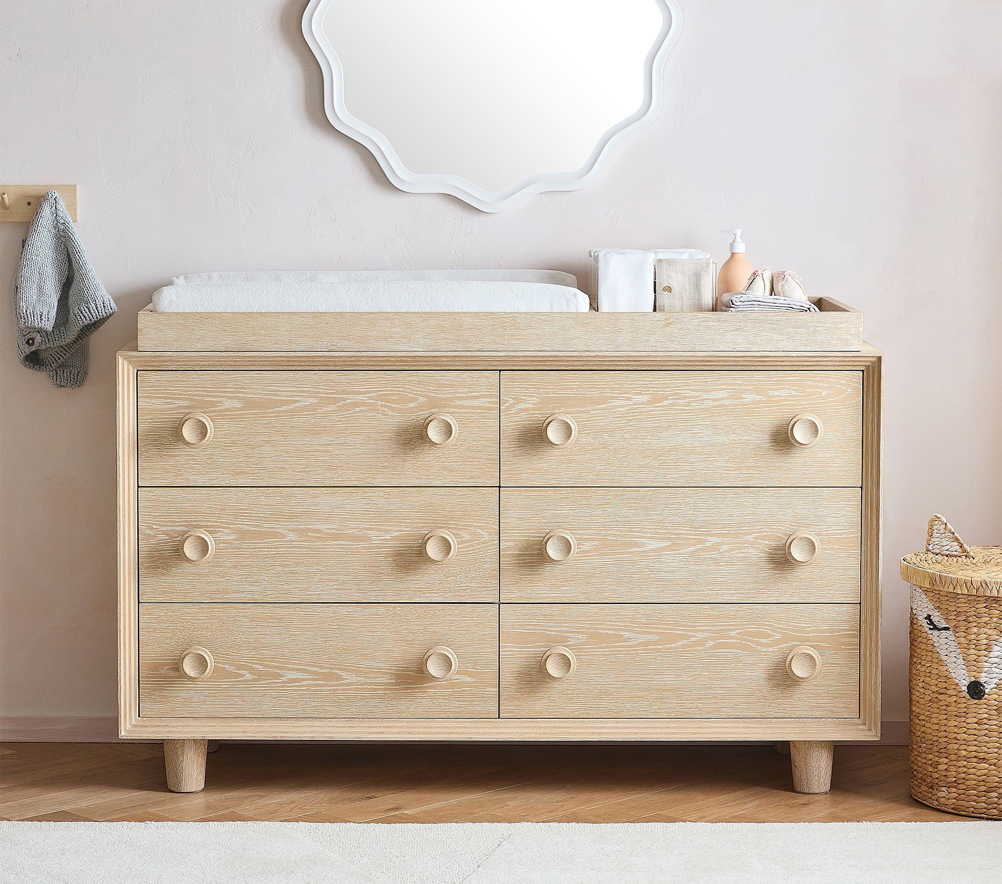 Vivienne Extra Wide Nursery Dresser and Topper thumbnail 2