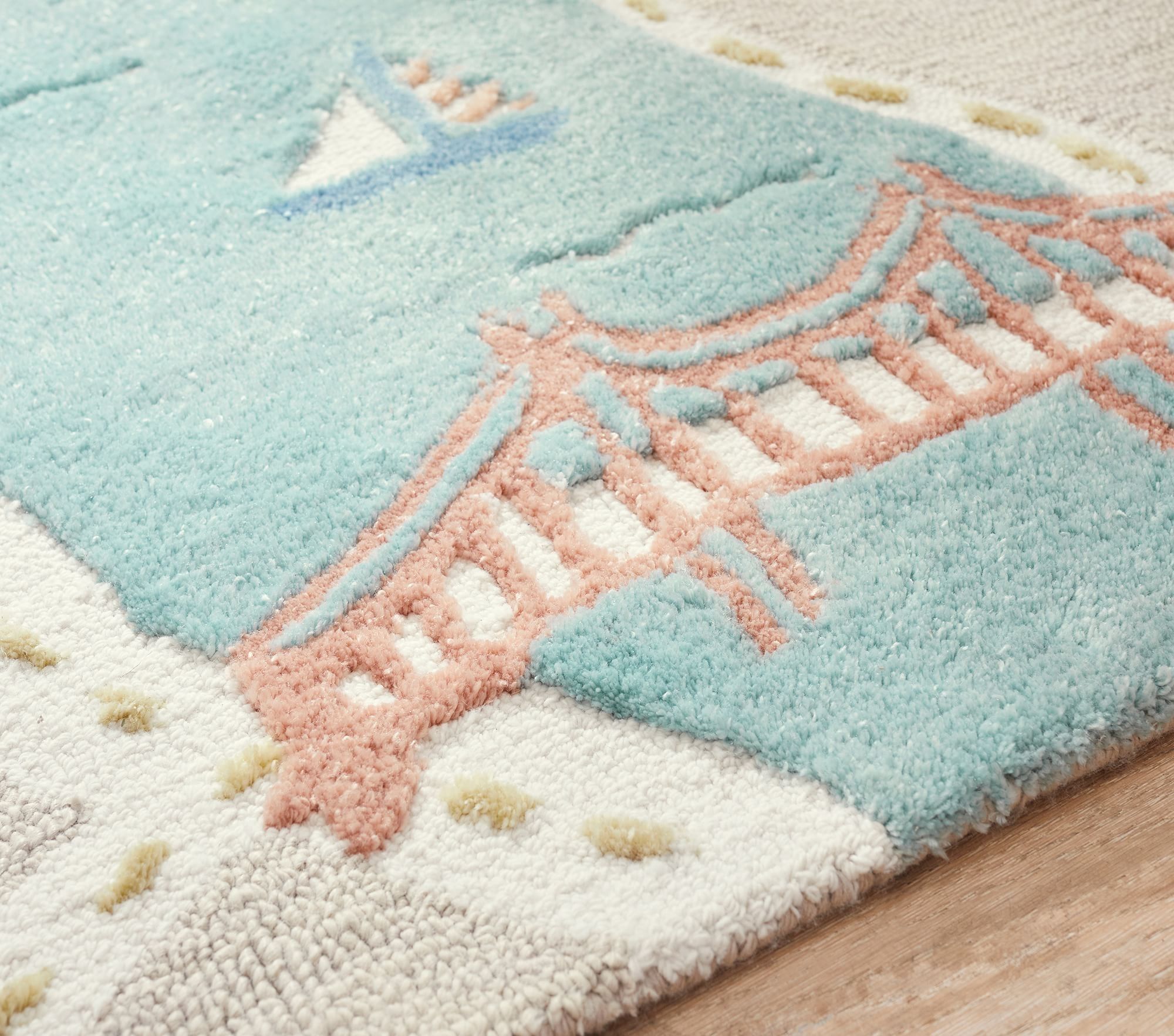 3-D Activity Town Play Rug thumbnail 7