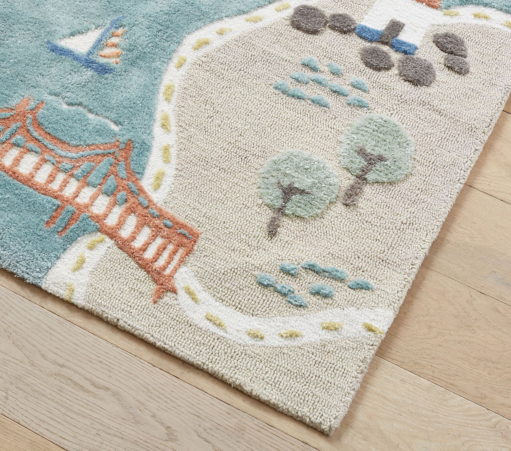3-D Activity Town Play Rug thumbnail 9