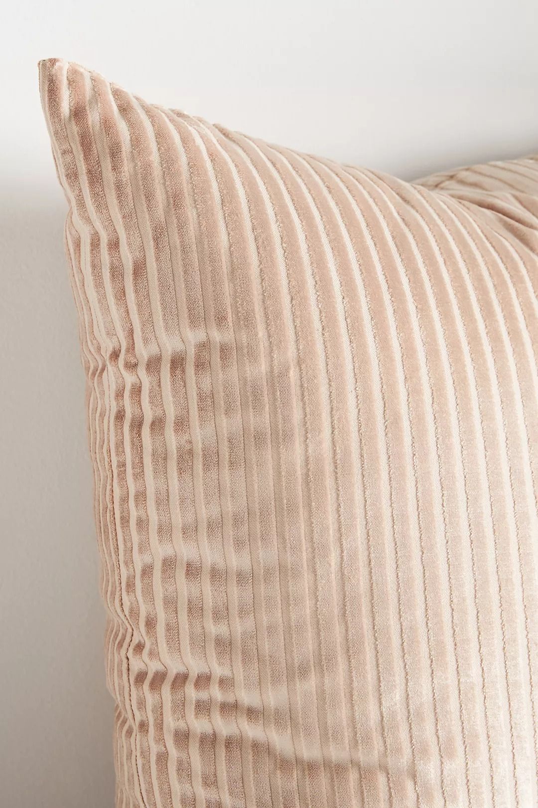 Fiora Ribbed Velvet Pillow 22x22 thumbnail 2