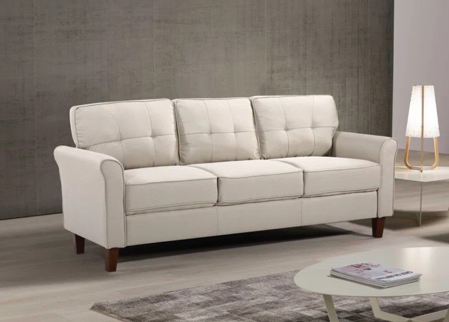 Makesia 78.74'' Upholstered Sofa thumbnail 2