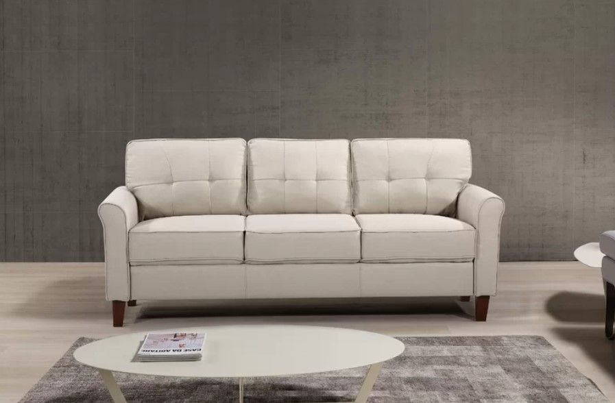 Makesia 78.74'' Upholstered Sofa thumbnail 3