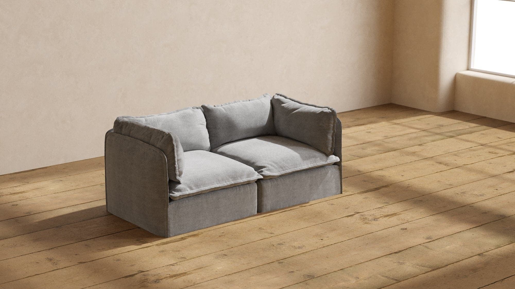 Modular Performance 2 Seater in Ash Relaxed Blend thumbnail 3