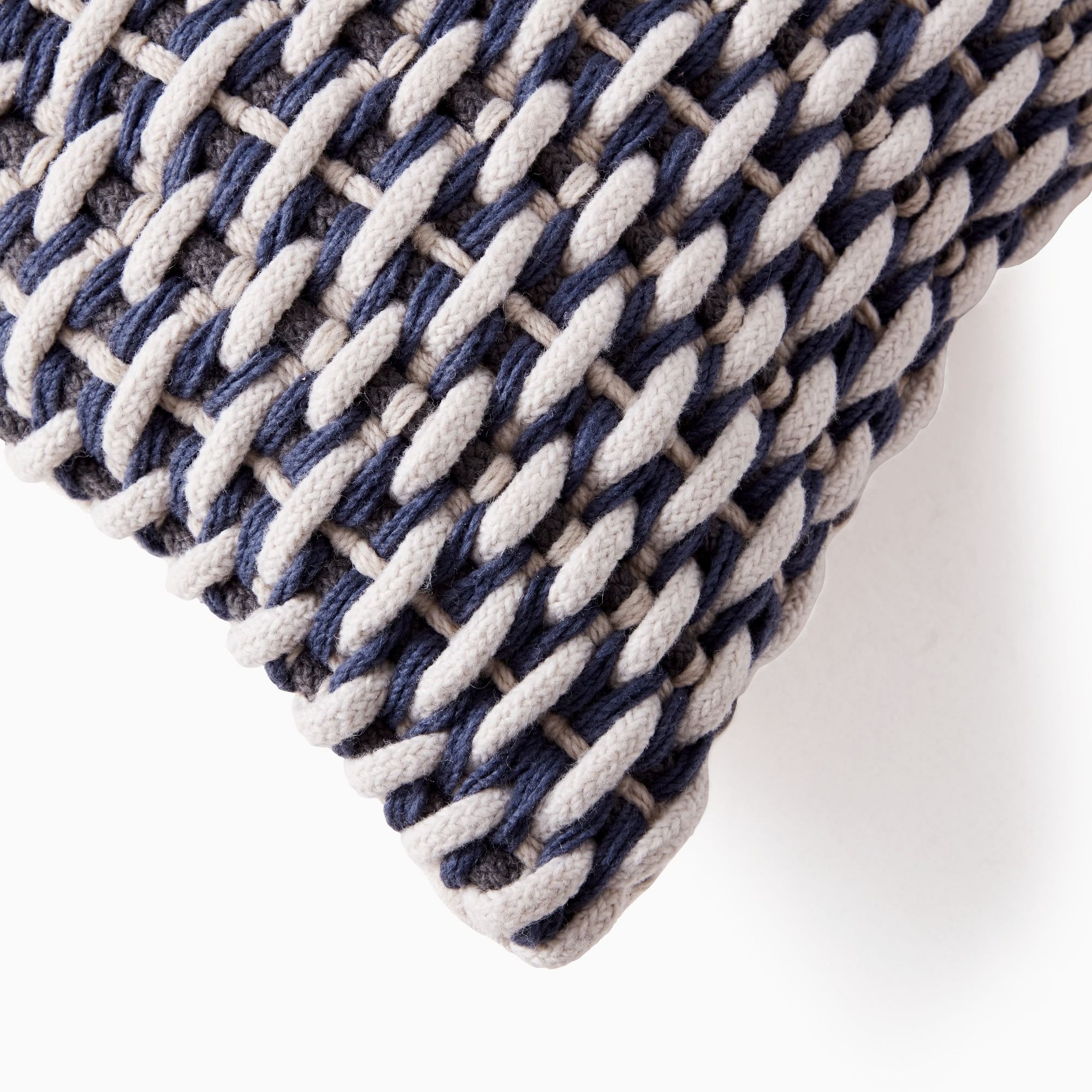Basketweave Pillow-20'x20" thumbnail 2
