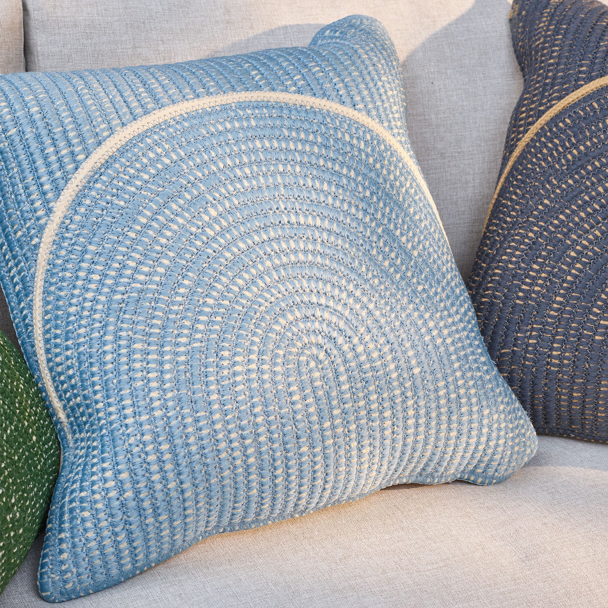 Woven Arches Pillow-20"x20" thumbnail 2