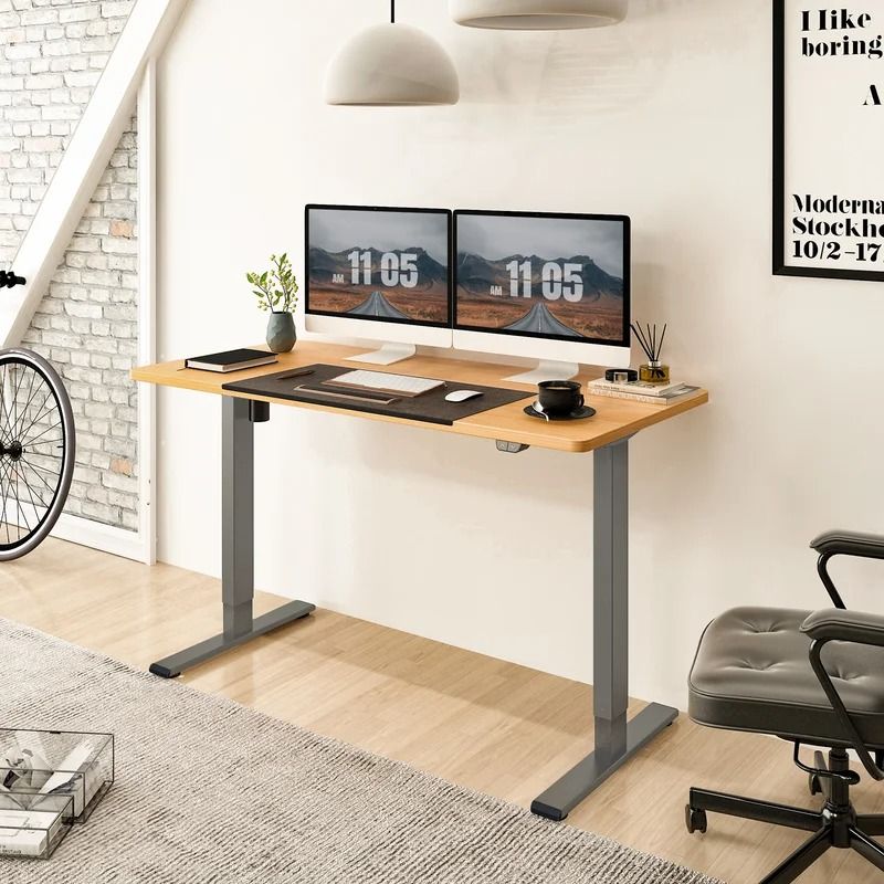 Baysenie Home Office Height Adjustable Standing Desk thumbnail 2