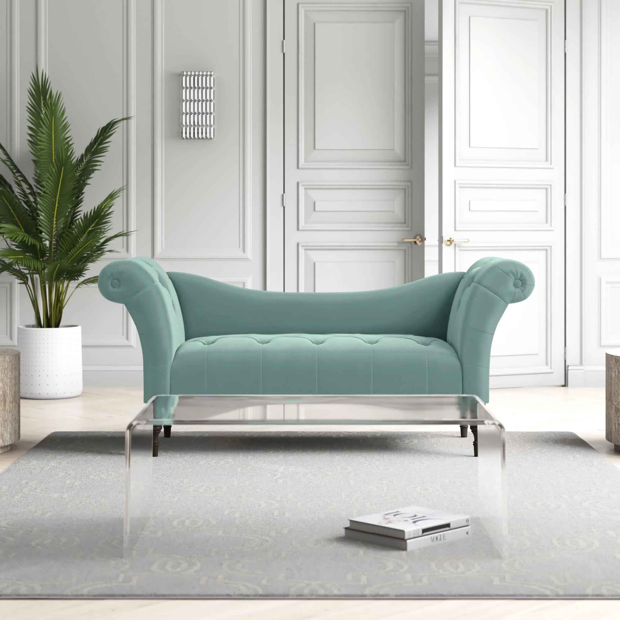 Kareem Upholstered Chaise Lounge thumbnail 2