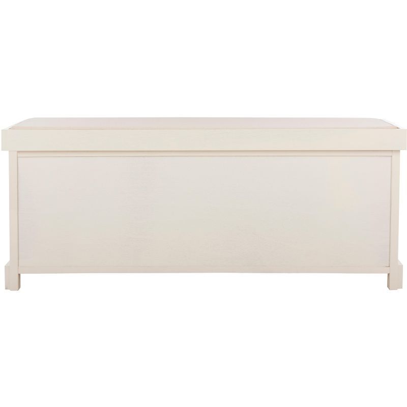 Lonan Wicker Storage Bench thumbnail 5
