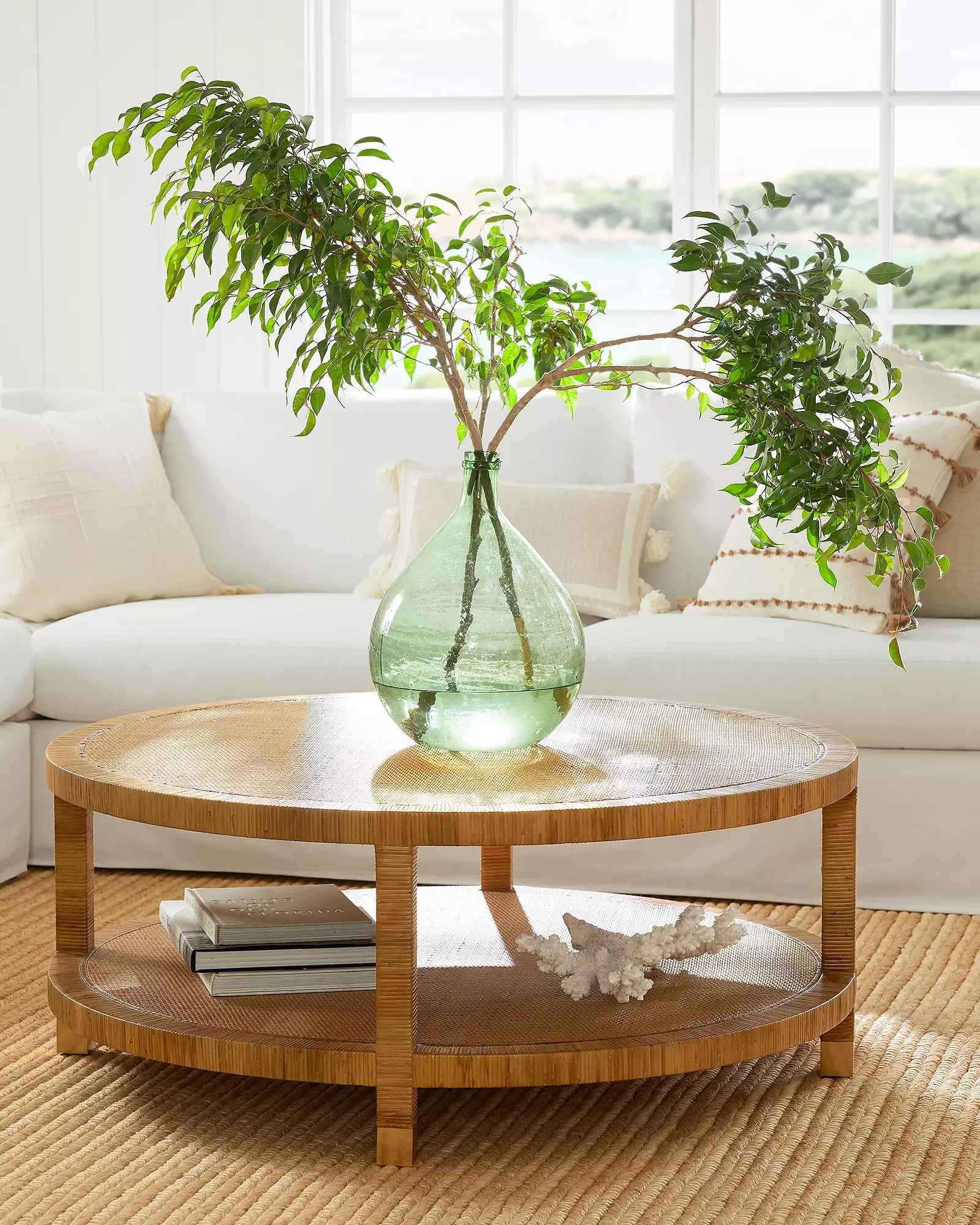 Balboa Rattan Coffee Table thumbnail 2